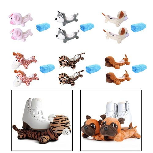 Soft plush skate covers - soft,