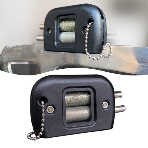 Ice skate edge blade - blade, sharpener
